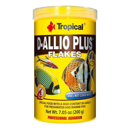 Imagem de Ração à base de Alho Tropical D-Allio Plus Flakes 20g