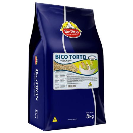 Imagem de Ração Bambito Extrusada 500g + Bico Torto 5kg Biotron Alimento Comida Calopsita Periquito Agaporne