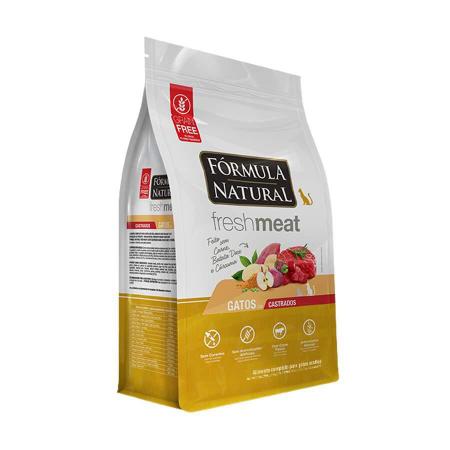 Imagem de Ração Fórmula Nat Freshmeat  Gatos Ad Castrados Carne 1Kg