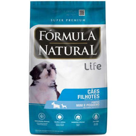 Imagem de Ração Fórmula Natural Life para Cães Filhotes Raças Mini e Pequena 2,5kg