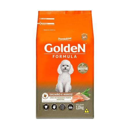 Imagem de Ração Golden Adulto Mini Bits Salmao e Arroz -  1 Kg