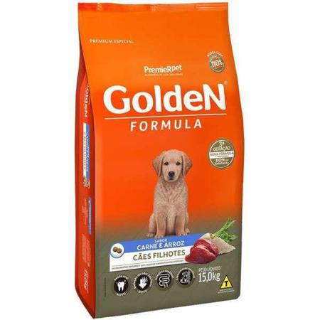 Imagem de Ração Golden Carne E Arroz Para Cães Filhotes Premium Especial 15Kg - Premier