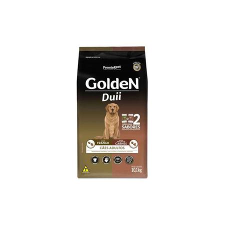 Imagem de Ração Golden Fórmula Duii Cães Adultos Frango e Carne 10,1 kg