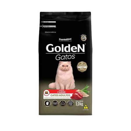 Imagem de Ração Golden para Gatos Adultos Carne 1kg