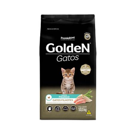 Imagem de Ração Golden Para Gatos Filhotes Sabor Frango 10,1 Kg