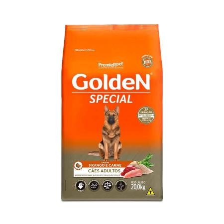 Imagem de Ração Golden Special  Frango E Carne  Cães Ads 15Kg