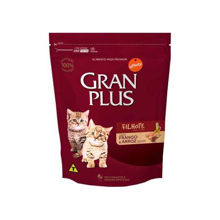 Imagem de Ração GranPlus para Gatos Filhotes Sabor Frango e Arroz - 10,1kg