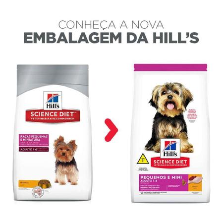 Imagem de Ração Hill's Cães Adultos Raças Pequenas e Mini