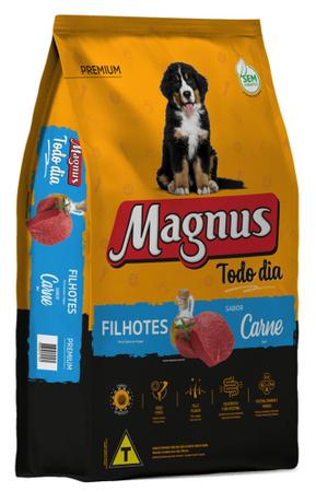 Imagem de Ração Magnus Todo Dia Filhote Premium Carne 10,1 kg