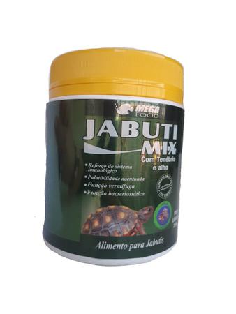 Imagem de Ração Mega Food Jabuti Mix 200g com larvas tenébrio