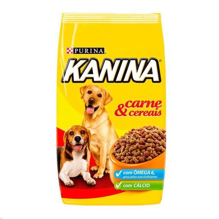 Imagem de Ração para Cães Kanina Adultos Sabor Carne & Cereais 15kg