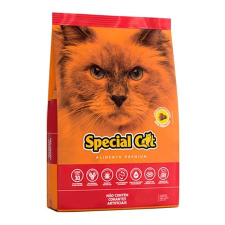 Imagem de Ração Para Gatos Adultos Special Cat Sabor Carne 10.1Kg