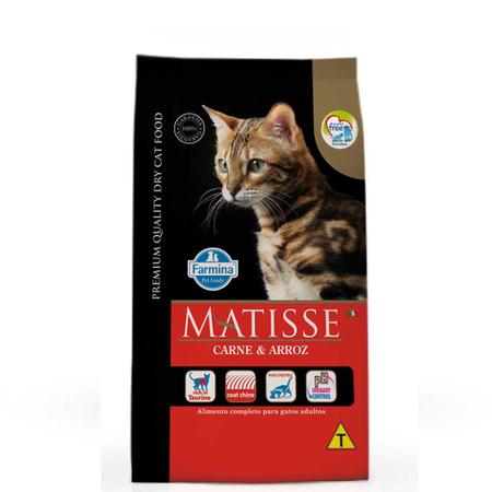 Imagem de Ração Para Gatos Matisse Carne e Arroz 7,5kg