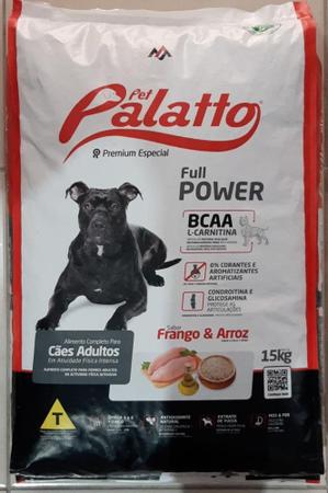 Imagem de Ração Pet Palato Full Power Adulto 15kg