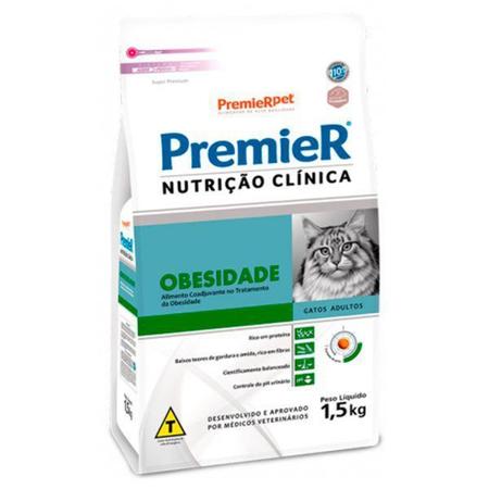 Imagem de Ração Premier Nutrição Clínica Obesidade para Gatos Adultos