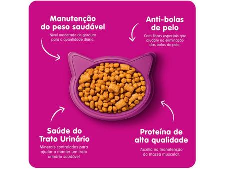 Imagem de Ração Premium para Gato Castrado Whiskas Adulto - Carne 3kg