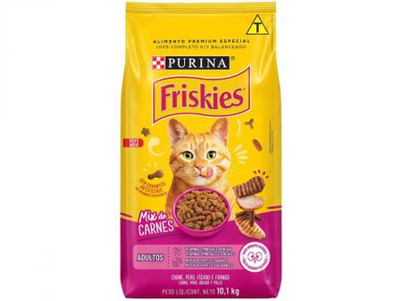 Imagem de Ração Premium para Gato Friskies - Mix de Carnes Adulto 10,1kg