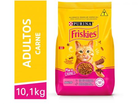 Imagem de Ração Premium para Gato Friskies - Mix de Carnes Adulto 10,1kg