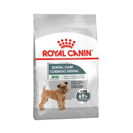 Imagem de Ração Royal Canin Cuidado Dental Mini para Cães Adultos de Porte Pequeno 2,5kg