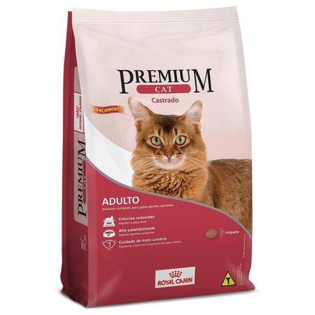 Imagem de Ração Royal Canin Premium Cat para Gatos Adultos Castrados - 10kg