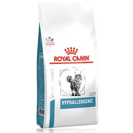 Imagem de Ração Royal Canin Veterinary Feline Hypoallergenic Gatos Adultos Hipoalergênicos 4kg