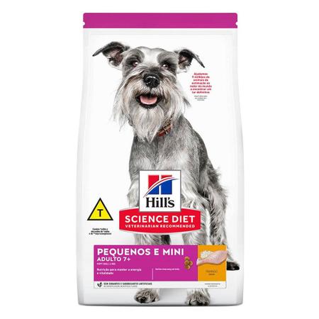 Imagem de Ração Seca Hill's Science Diet para Cães Adultos 7+ Sênior Raças Minis e Pequenas - 2,4 Kg