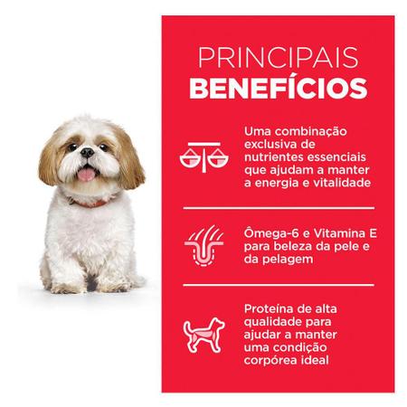 Imagem de Ração Seca Hill's Science Diet Pedaços Pequenos para Cães Adultos 7+ Sênior - 6 Kg