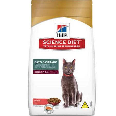 Imagem de Ração Seca Hills Science Diet Salmão Para Gatos Adultos 3Kg