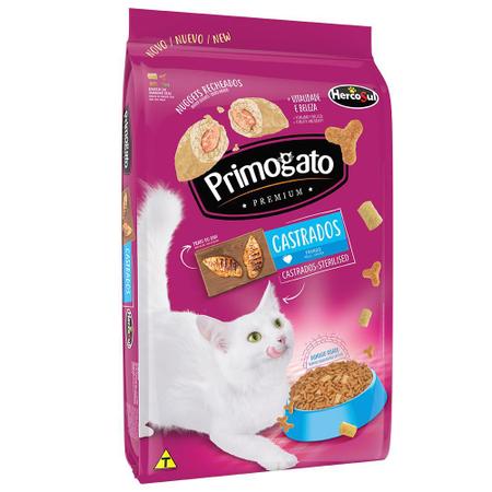 Imagem de Ração Seca Primogato Premium Original Frango para Gatos Castrados - 15 Kg