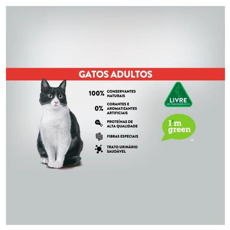 Imagem de Ração Seca Quatree Life Salmão e Arroz Gatos Adultos - 10,1 Kg