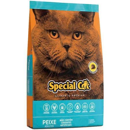 Imagem de Ração Special Cat Premium Para Gatos De Todas As Idades Sabor Peixe  20kg - Special Dog