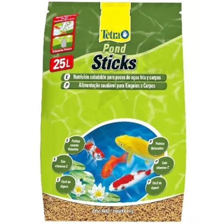 Imagem de Ração Tetra Pond Sticks 25L - 3kg