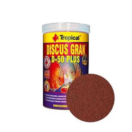 Imagem de Ração Tropical Discus Gran D-50 Plus 132gr Acara Disco 132 gr