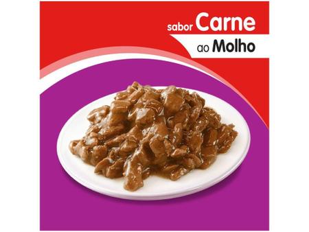 Ração Úmida para Gato Filhotes Sachê Whiskas - Carne ao Molho 85g Imagem de Ração Úmida para Gato Filhotes Sachê Whiskas - Carne ao Molho 85g