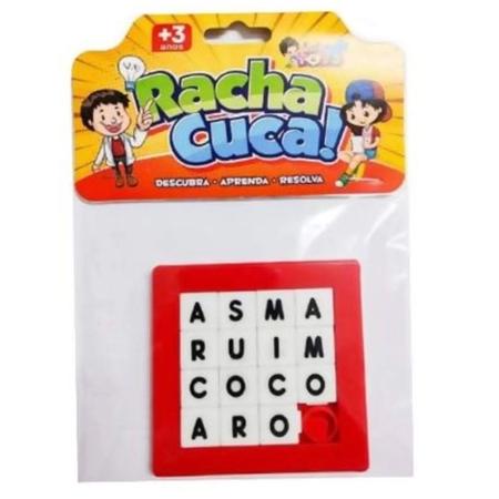 Racha cuca brinquedo jogo quebra cabeça letras infantil - MINI TOYS -  Quebra Cabeça - Magazine Luiza
