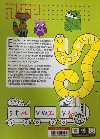 Quiz Raciocínio Lógico e Matemático Ilustrada Adultos 1 - Jogos Educativos  e Passatempos - Dicas para Pais e Educadores