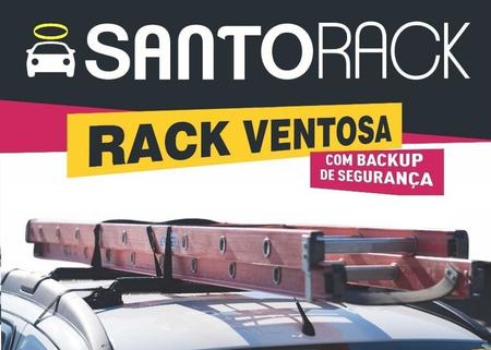 Imagem de Rack 4 Ventosas Santo Rack Com Backup De Segurança + 2 Fitas