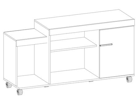 Imagem de Rack para TV 42” Fenix 1 Porta 