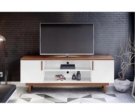 Rack para tv easy 1 80 casa d branco dakota village m veis
