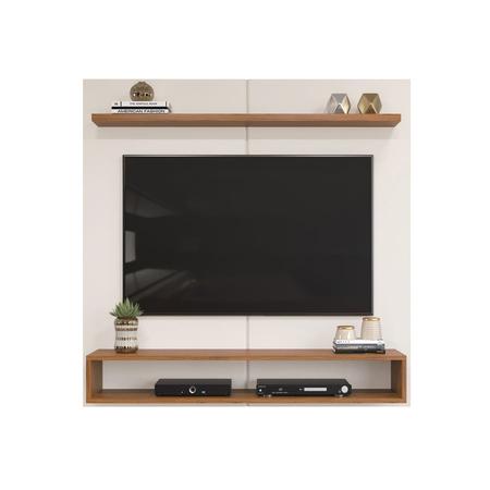 Rack Bancada p/TV até 50 Pol Dili c/ Nichos e Rodízios 120cm - DJ