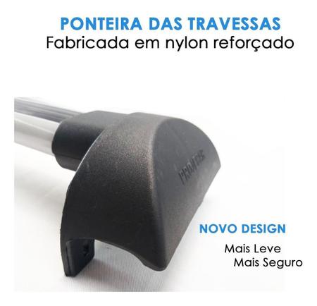 Imagem de Rack Teto Celta Modelo Bagageiro Maleiro Preto Preto