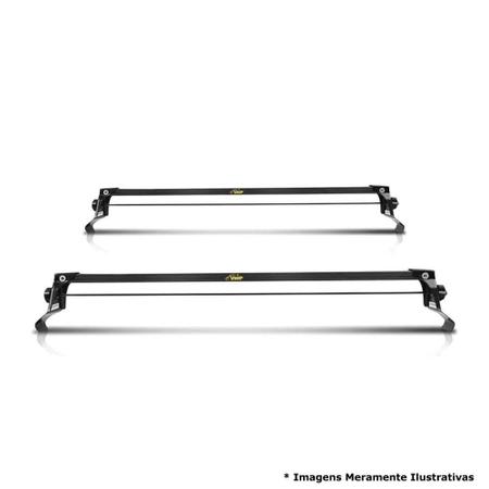 Imagem de Rack Teto Peugeot 4Pts 206 207 Ano 99 A 15 + 2Cintas Catraca