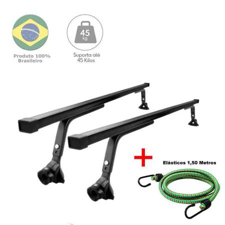 Imagem de Rack Teto Vhip Universal Carros Com Calha 1 Elastico Corda