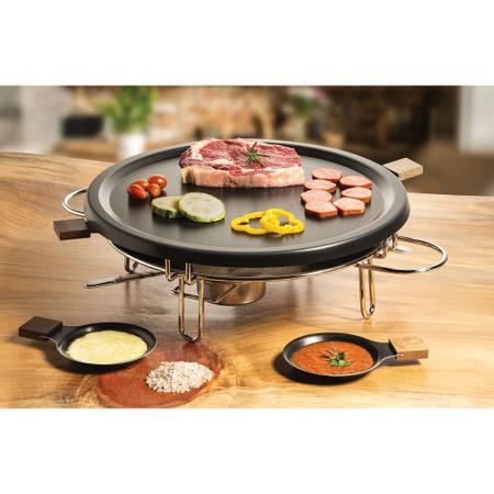 Imagem de Raclette-grill Racleteira e Grelhados 9 Pecas  Forma 