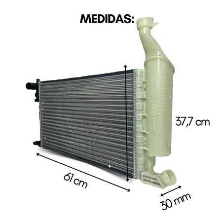 Imagem de Radiador Eurus Citroen Berlingo Partner 1.8 96 97 98 99 2000