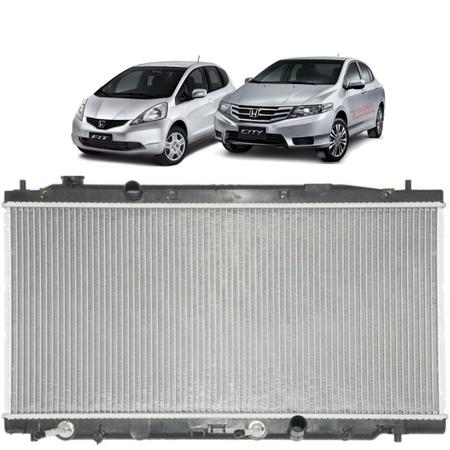 Imagem de Radiador Honda New Fit / City 2009 Em Diante Automático