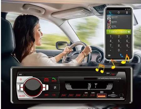 Radio para carro, mp3, fm, mp3, usb, micro sd, Bluetooth