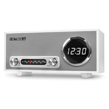 Imagem de Rádio Bt Clock Victrola Broadway Vc 100 Branco