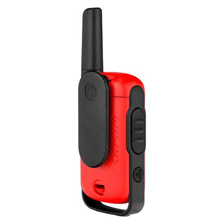 Imagem de Rádio Comunicador Motorola Talkabout  T110BR, 26 Canais, 25KM, Vermelho - 71669