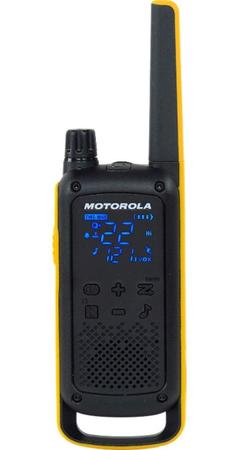 Imagem de Radio Comunicador Walk Talk Talkabout Motorola T470BR Bivolt Original Anatel Garantia NF Alcance até 35km